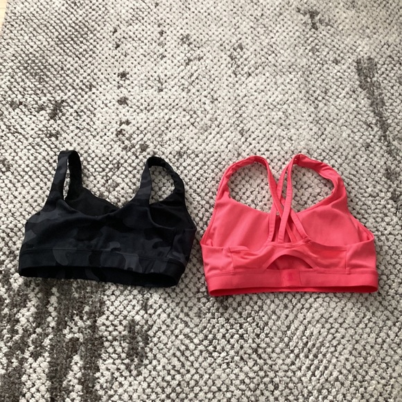 2 champion sports bras hot pink and dark camo size xs - Picture 2 of 2
